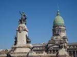View of La Nacion Argentina statue and dome in Buenos Aires - Photo Credit: User ID 139904
